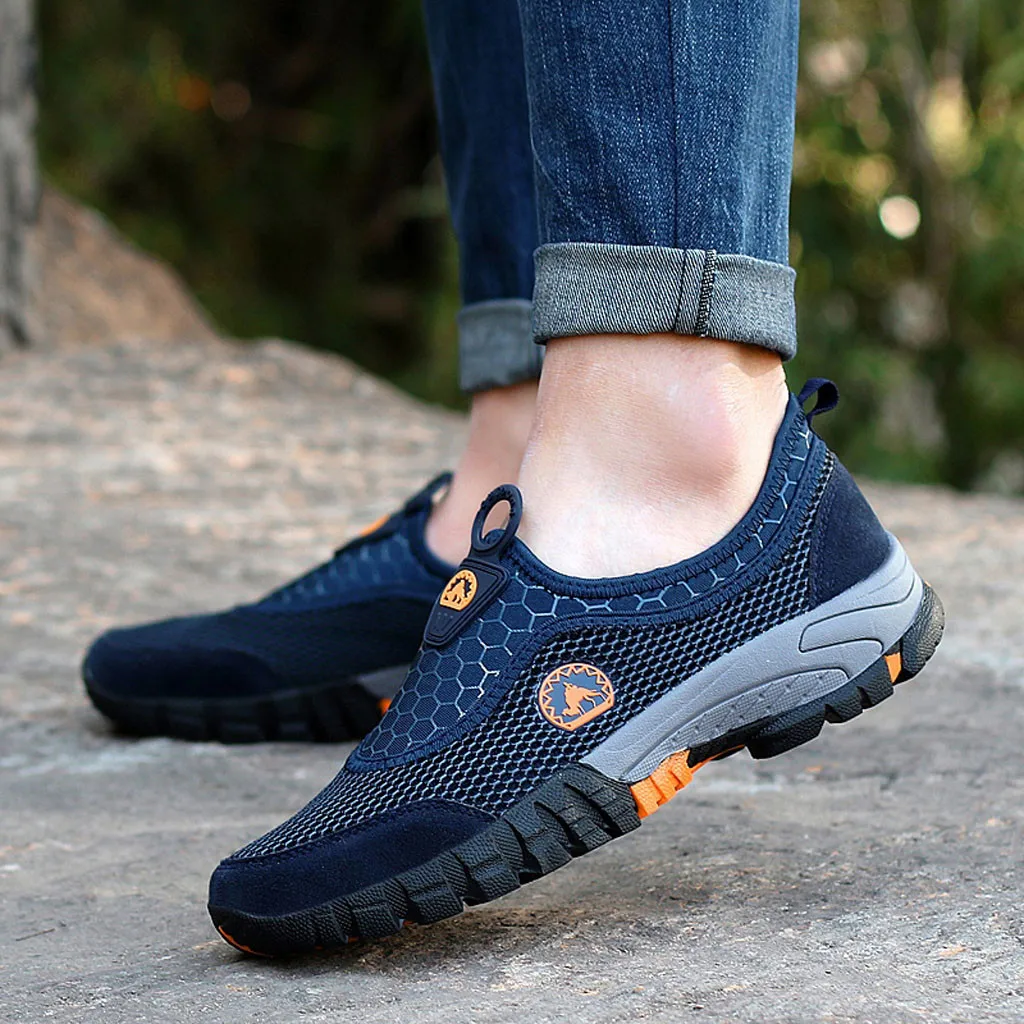 Мужские кроссовки Летние SAGACE Zapatillas Deportivas Hombre дышащая повседневная обувь с мягкой
