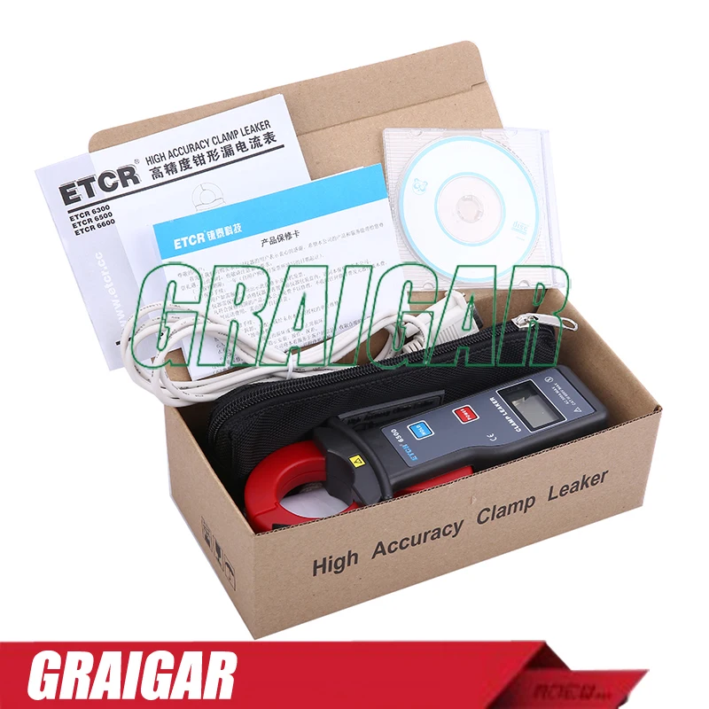 

ETCR6500 High Accuracy Clamp Leaker With Automatic Shift