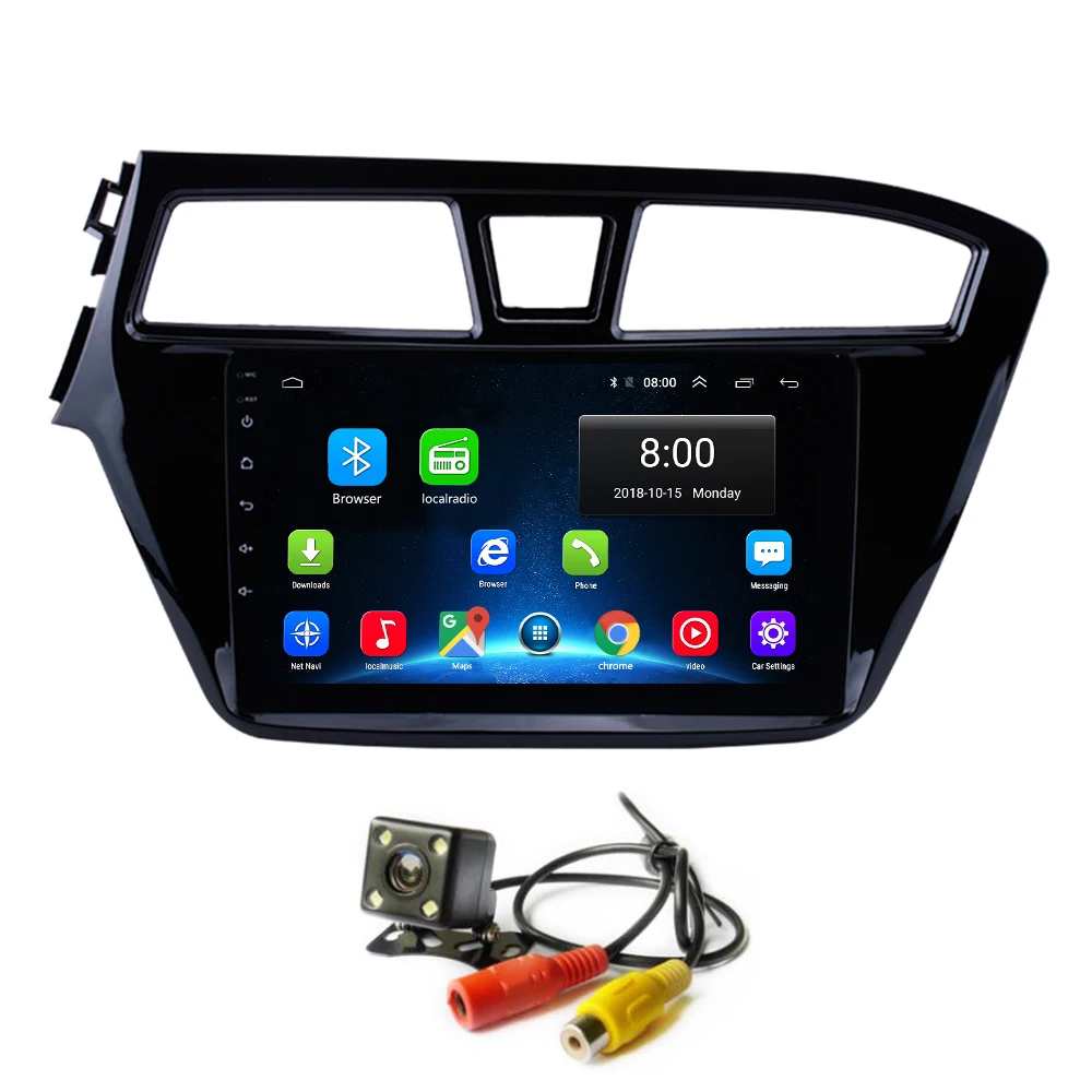 Android 8 1 автомобильный Радио gps для hyundai I20 2014 2017 левый руль мультимедийный плеер