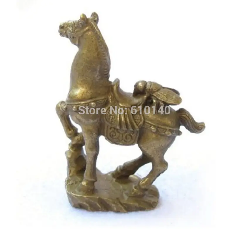 

Small Collectibles Brass Fly&Horse Statues