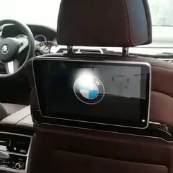 ОС Android 7,1 HD Авто подголовник dvd-плеер TFT подголовник ЖК-дисплей Экран RCA монитор аудио видео подголовник с DVD для BMW X5 F15