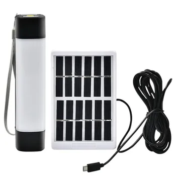 

New Multi-function Solar Lamp Powered Portable Led Bulb Light Solar Led Lighting Solar Panel Camp Tent Night Fishing Light