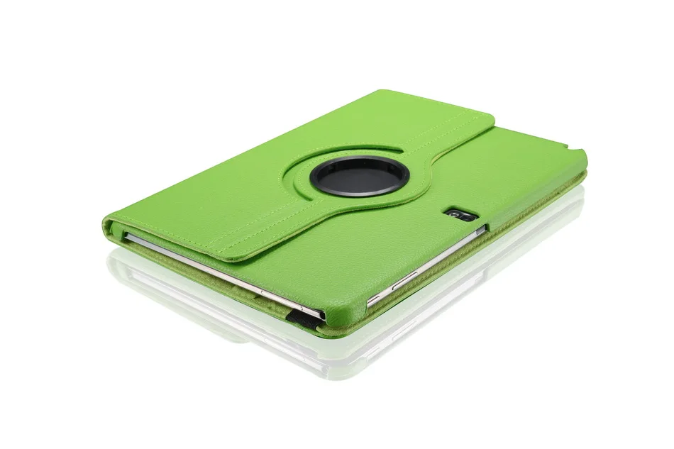 Вращающийся на 360 градусов чехол для планшета samsung Galaxy Tab Note Pro 12,2 дюймов P900 P901 P905 SM-P900 откидной держатель подставка PU+ PC smart cover - Цвет: Зеленый