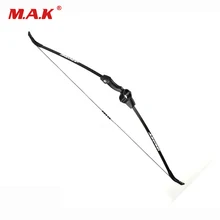 15 фунтов изогнутый лук в черном цвете для детей правой и левой рукой обучающая игрушка игры стрельба из лука охота стрельба практика