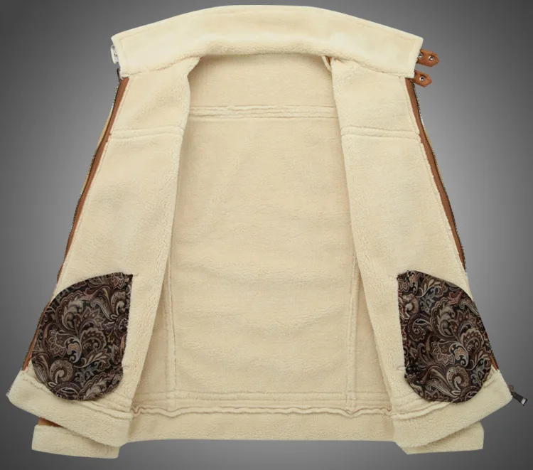 suede leather jacket coffee 08