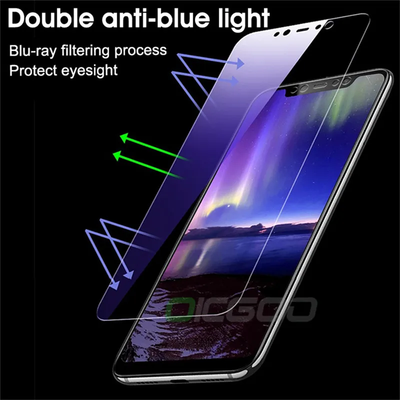 Защитный экран 9H OICGOO 1 3 шт. протектор экрана из закаленного стекла для Xiaomi Mi 8 9 SE 5X