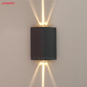 

Aluminum Wall Lights up and down Light AC85-265V LED Wall Lamps for KTV Bar Decor Lights Background Lamps