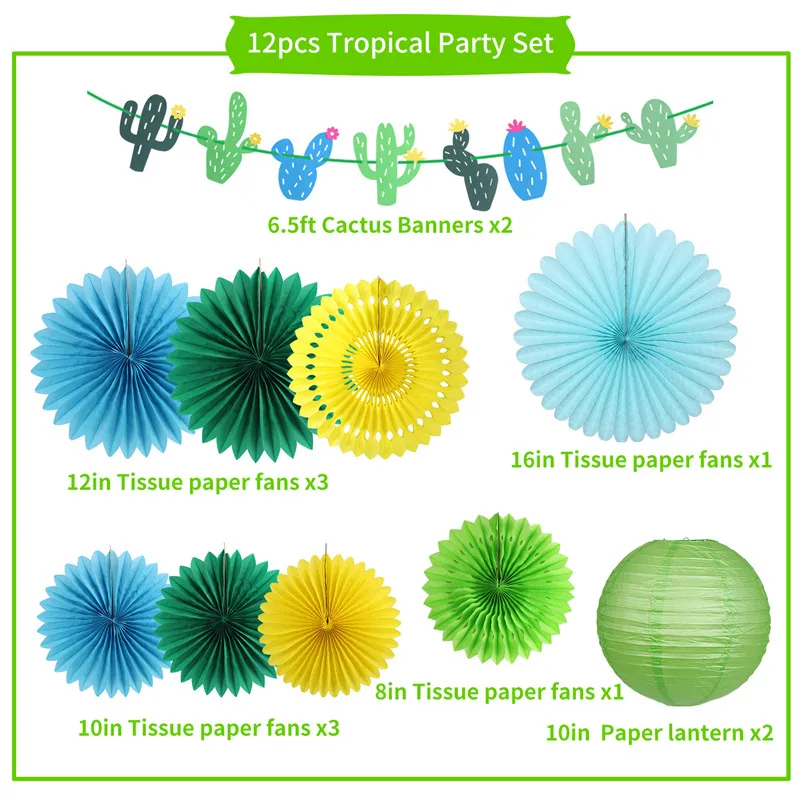 Cactus Party set 2