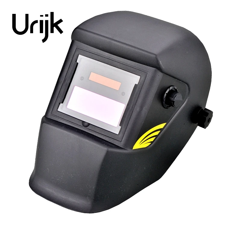 

Urijk Welding Helmet Protective Mask PP DIY Tool Headset Argon Arc Welding Mask Fold Solar Energy Automatic Dimming 110*90mm