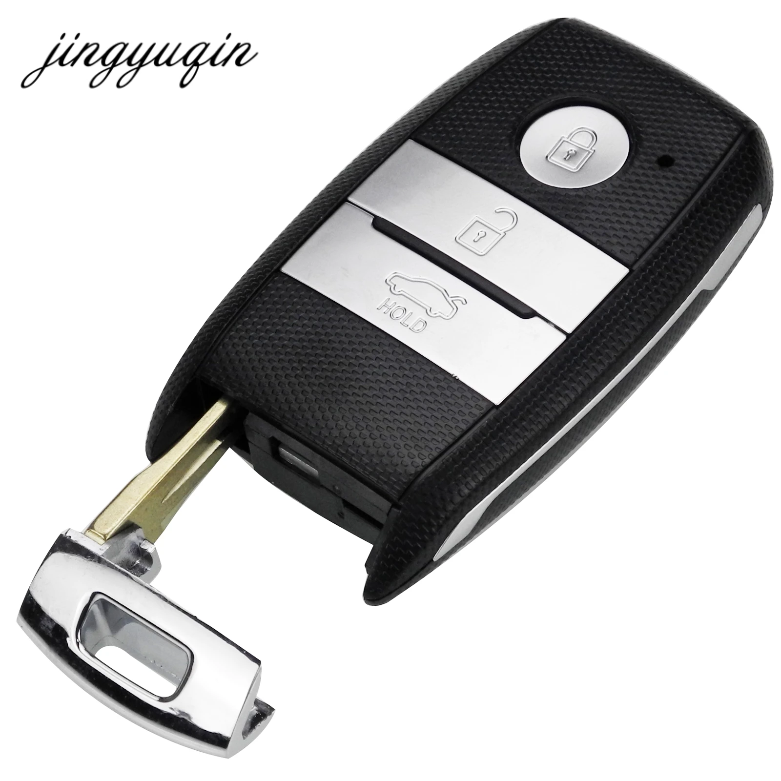 Jinyuqin 5 шт./лот Автомобильный Дистанционный смарт-чехол для ключей подходит для KIA K5 Sportage Sorento Uncut Blade замена оболочки
