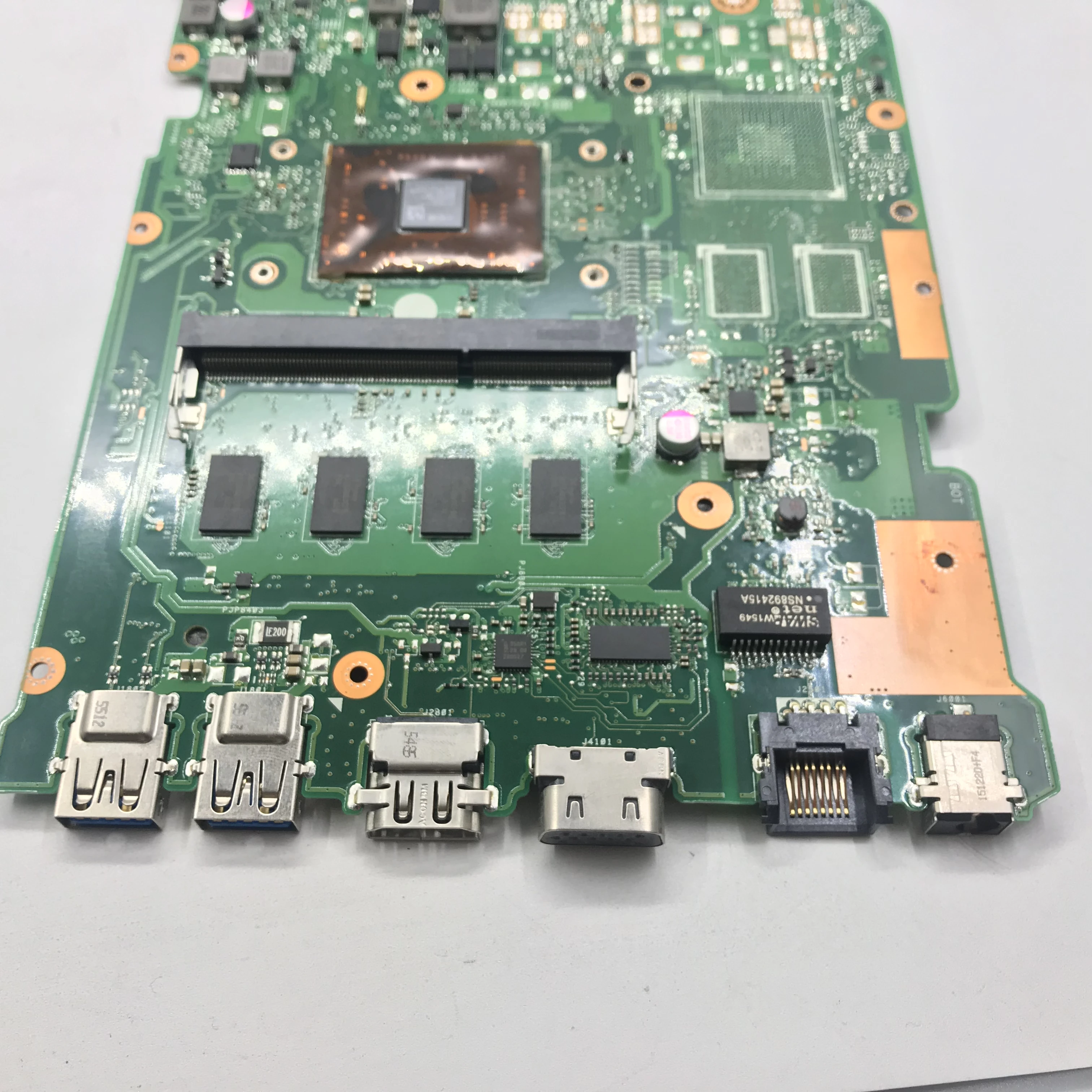 KEFU X555DG материнская плата для ASUS X555YI X555YA X555D A555DG X555QG X555Y ноутбука E1 7010 4 Гб REV2.0