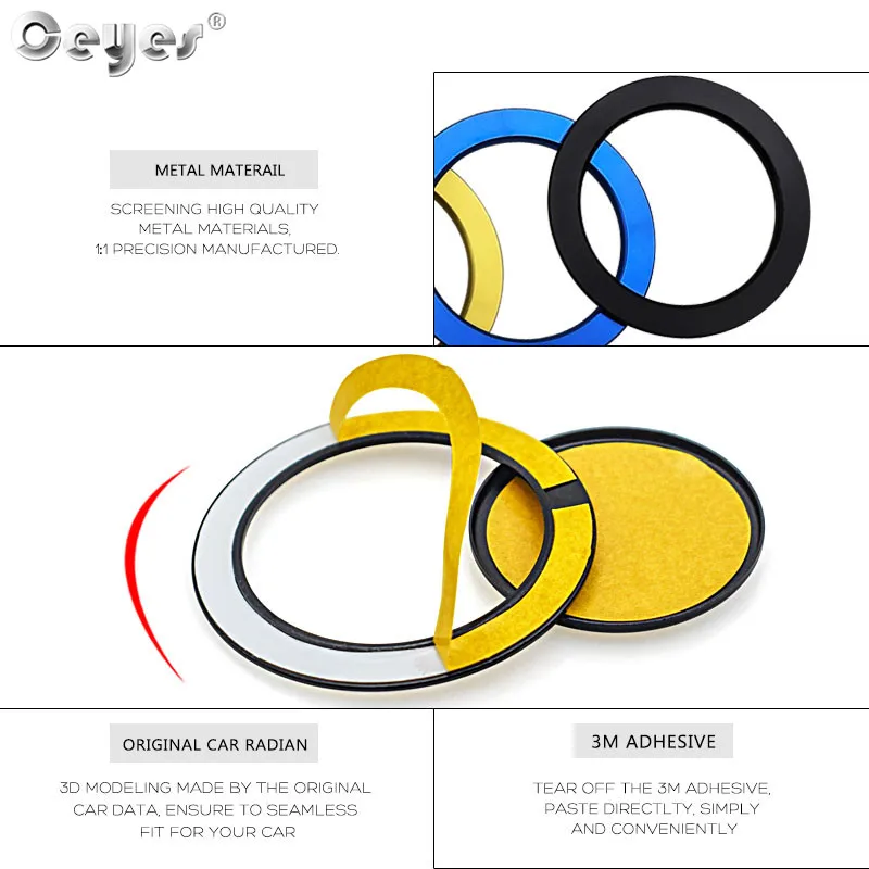 Start Engine Button Ring for TOYOTA (19)