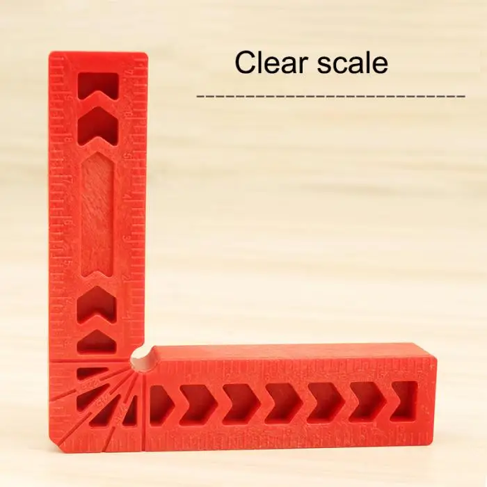 90 Degree Positioning Squares Plastic Clamping Square Right Angle Clamp Woodworking Carpenter Tool ALI88