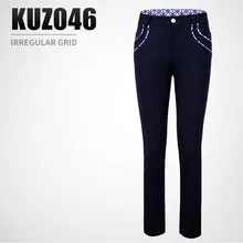 PGM Новая качественная одежда для гольфа Женская обтягивающая высокоэластичная брюки для гольфа Весна Лето дышащие быстросохнущие спортивные брюки xs-xl