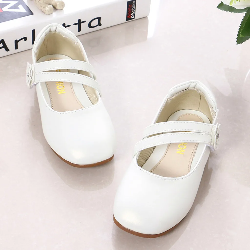Flower sandals baby girls baby summer Toddler Kids Baby Girls Flower Leather Single Princess Party Shoes Sandals girls shoes