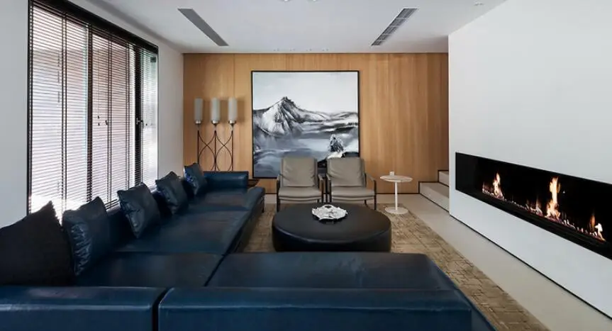 Inno-Fire 48 inch silver or black wifi intelligent smart remote control bio ethanol fireplace | Обустройство дома