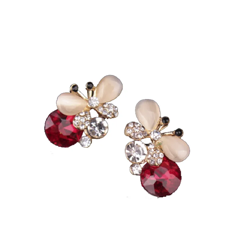 

2018 European Charm Fashion Women Prom Party Crystal Earrings Anniversary Commemorate Gifts Jewelry Accessories