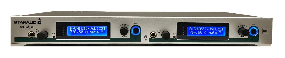 dj uhf 2ch microphone