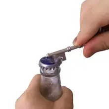 Старинный ключ форма открывалка для бутылок брелок для активного отдыха удобный для переноски Семейные Аксессуары для кухонного бара