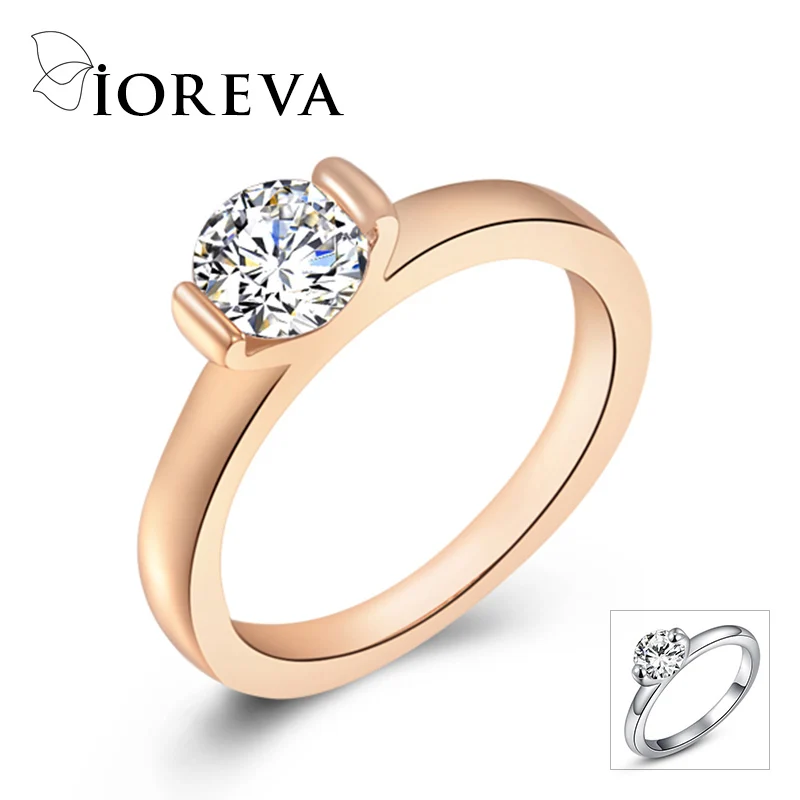 anel rings for women AAA cz diamond rose gold plated party ring fine jewelry anillos feminino sobretudo aneis bague aros anelli