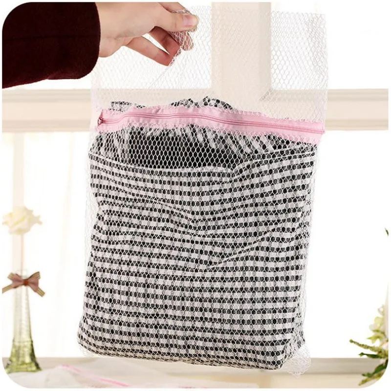 1pc S/M/L Mesh Net Bra Washing Machine Bag Foldable Laundry Bags