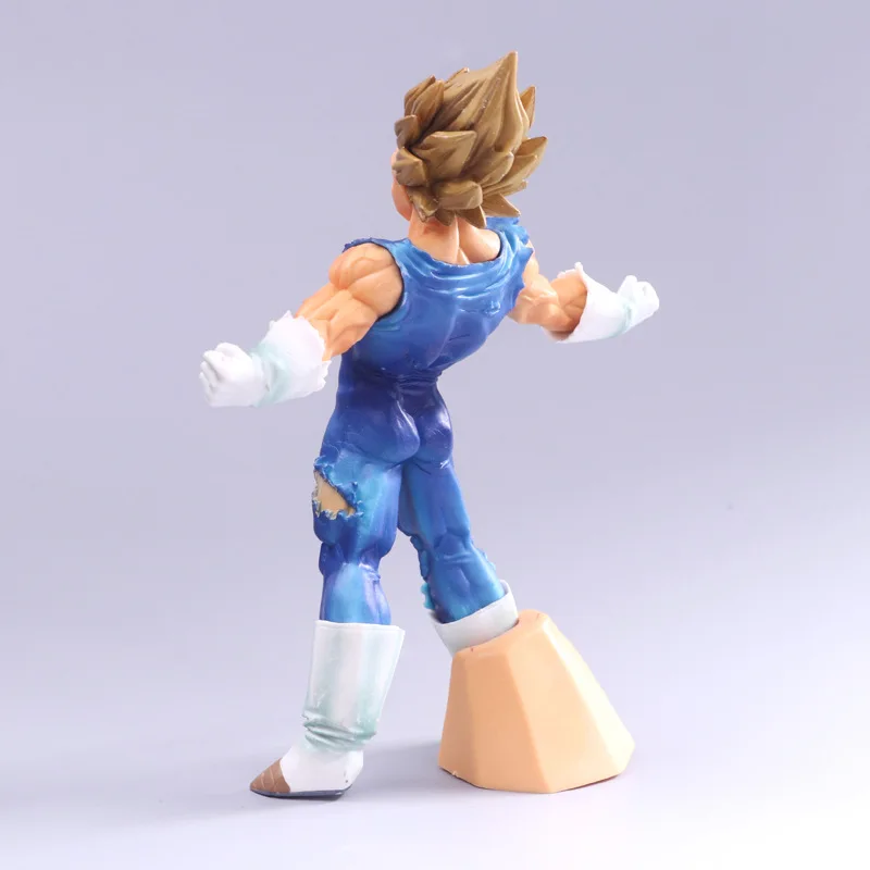 Dragon Ball Z Vegeta Majestic Super Saiyan 3 крови Зачарованный ПВХ экшн-фигурка Драконий жемчуг зет вегетатранки Коллекция Модель