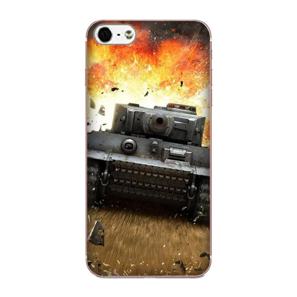 Conqueror World Of Tanks для Apple iPhone 4 4S 5 5C 5S SE 6 6S 7 8 Plus X XS Max XR роскошный высокий протектор на