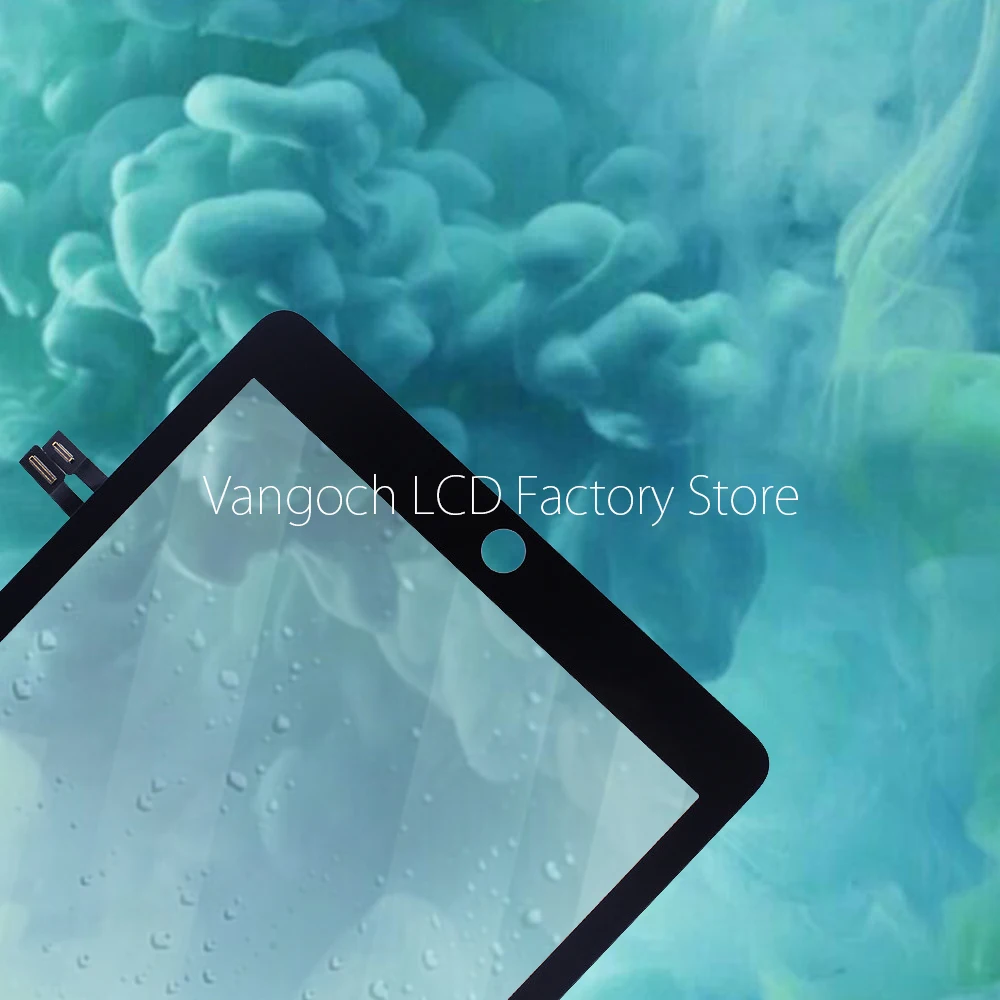 Продажа Для iPad 9,7 2018 версия для iPad 6 6th Gen A1893 A1954 сенсорный экран дигитайзер дисплей передняя внешняя панель Стекло в сборе Замена