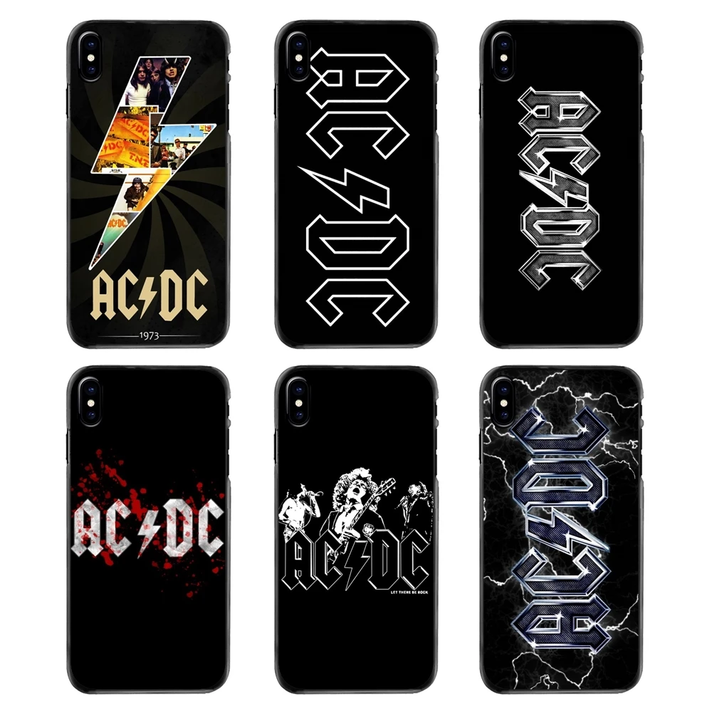 Hard Phone Cover Highway to Hell ACDC Rock Band Logo Music For iPhone 4 4S 5 5S 5C SE 6 6S 7 8 Plus X XR XS Max iPod Touch |