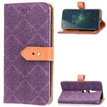 

Premium Magnetic Wallet Leather Cover For Sony Xperia XZ2 Card Slots Holder Shockproof Case For Sony Xperia XZ2 Flip Stand Case