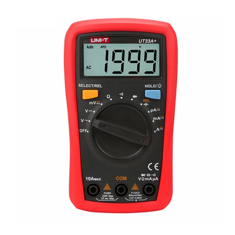 Multímetro unit ut33c
