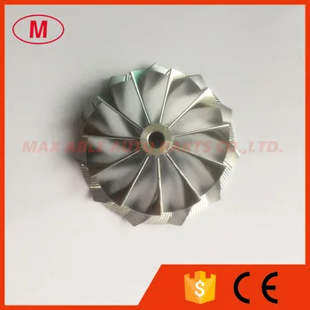 

TD04HL 20T reverse 11+0 blades 49189-x 47.04/58.00mm Turbocharger Billet/milling/aluminum 2618 compressor wheel