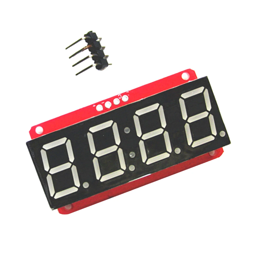4 Digit 7-Segment 0.56 Inch LED Display Module HT16K33 I2C For Arduino