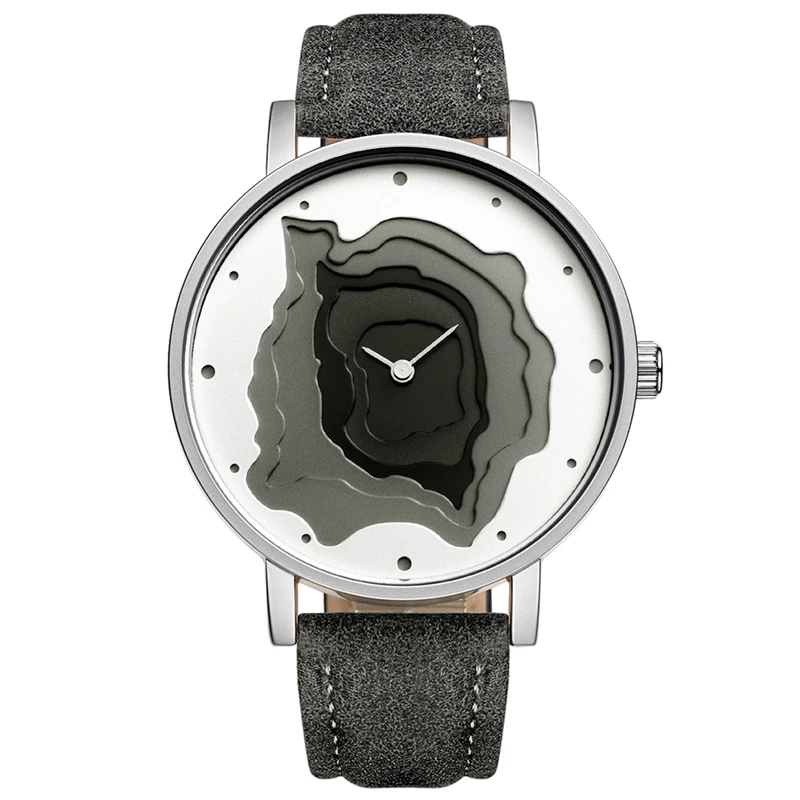 

Vintage Hollow Creative Unique Wristwatch for Women Fashion Mineral Quartz Watches Genuine Leather Ladies Gift