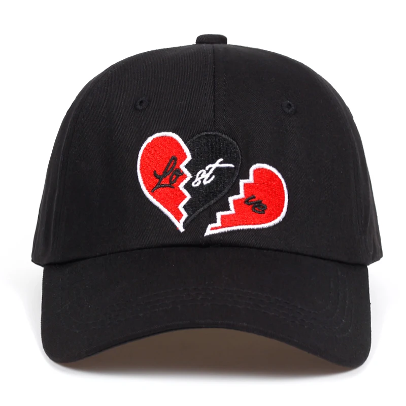 Hearts Cat Fashion Adjustable Cowboy Cap Baseball Cap for Women and Men