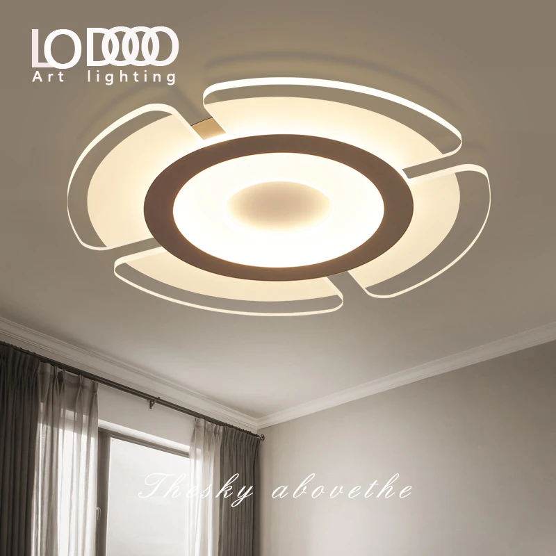 

Remote control Surface Mounted Modern Led Ceiling Lights lamparas de techo Rectangle acrylic led Ceiling lights lamp fixtures