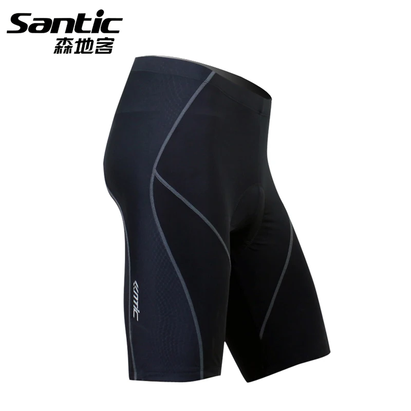 Short Vélo Confort Femme Santic Cuissard Cycliste Femme 3/4 - Rembourré - Respirant Et Antidérapant - Pour VTT Ou Route Cuissard Vélo Femme 3/4 Rembourré