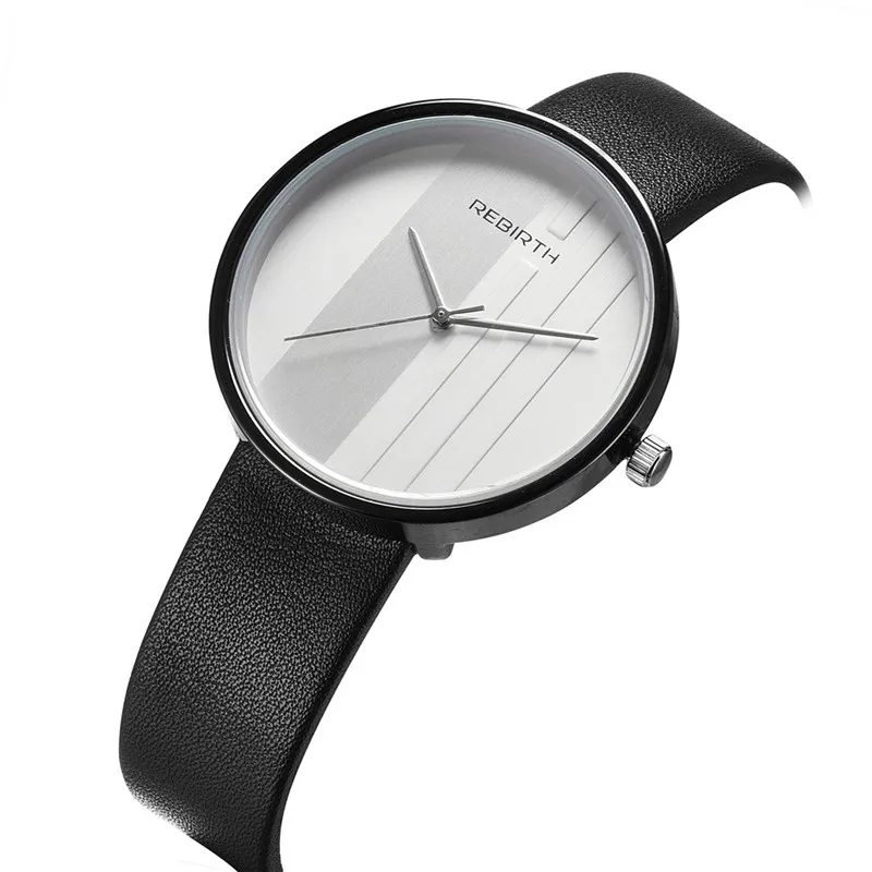 

REBIRTH Leather Strap Bracelet Watch Women Watches Top Brand Luxury Ladies Fashion Casual Watch Female Clock Relogios Femininos