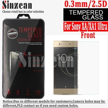 

Sinzean 100pcs For Sony Xperia XA1 tempered glass For XA1 Ultra screen protector with retail package