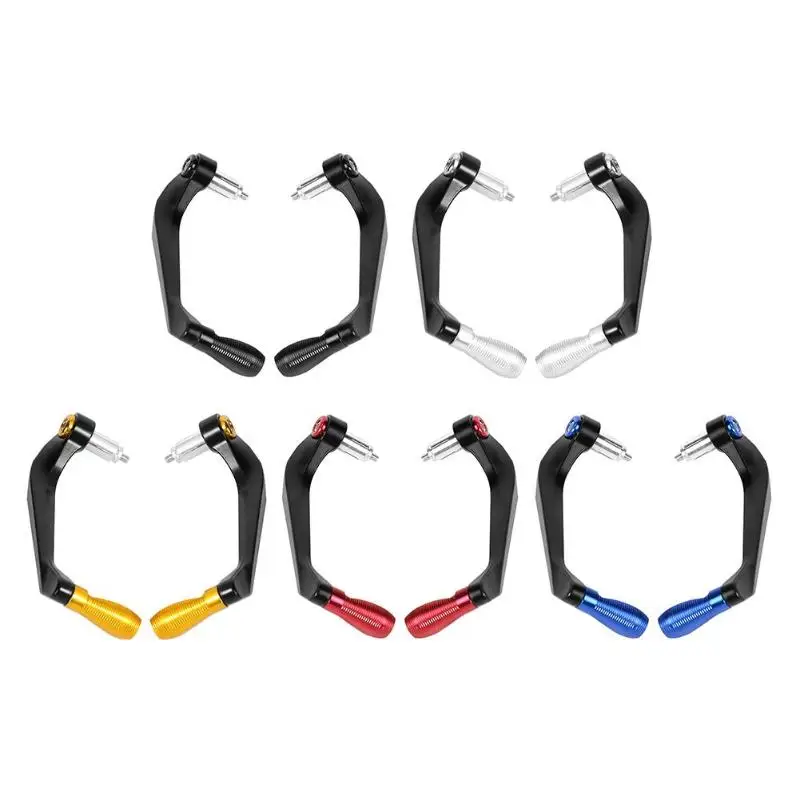 

2pcs Hand Protect Moto Brake Clutch Lever Drop-proof Hand Guards Handguards Universal for 22mm 7/8-inch Handlebars