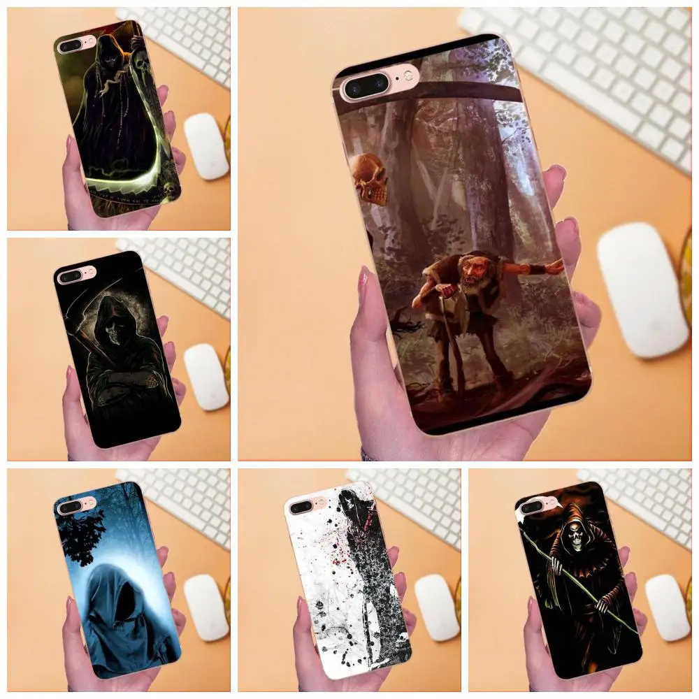 

Accessories Grim Reaper Skull Skeleton For Huawei P7 Honor 4C 5A 5C 5X 6 6C 6A 6X 7 7X 8 9 V8 V10 Y3II Y5II Y6II G8 Play Lite