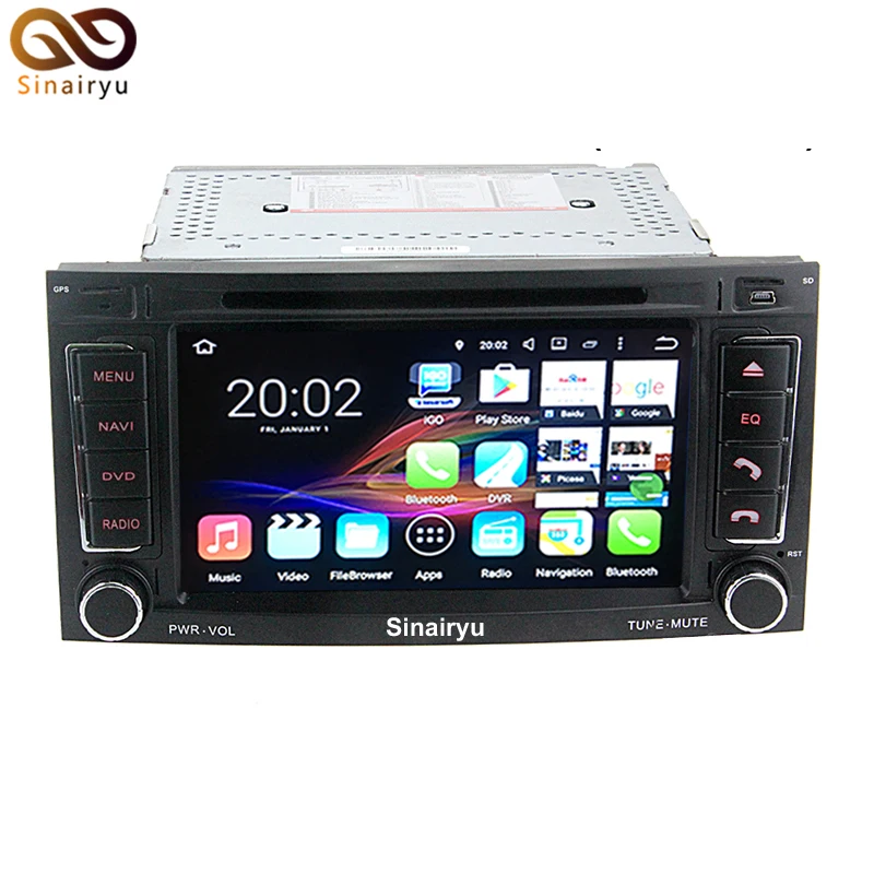 64 Bit CPU 2GB RAM Android 7 1 Car PC DVD font b Radio b font
