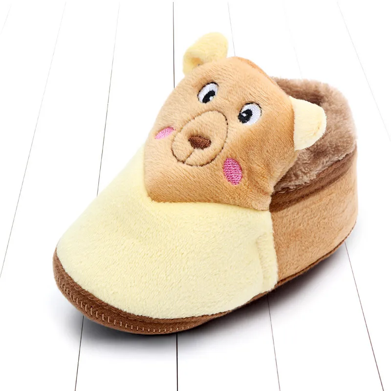 Indoor First Walkers Baby Shoes Cotton Anti-slip Booties Winter Wammer Baby Girl Boy Shoes Newborn Slippers Footwear Booties (10)
