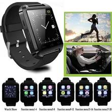 Спорт Bluetooth U8 Наручные Smart Watch Phone Mate Для Android Samsung LG Alcatel Motorola Huawei Lenovo Apple iPhone7 6 6 S