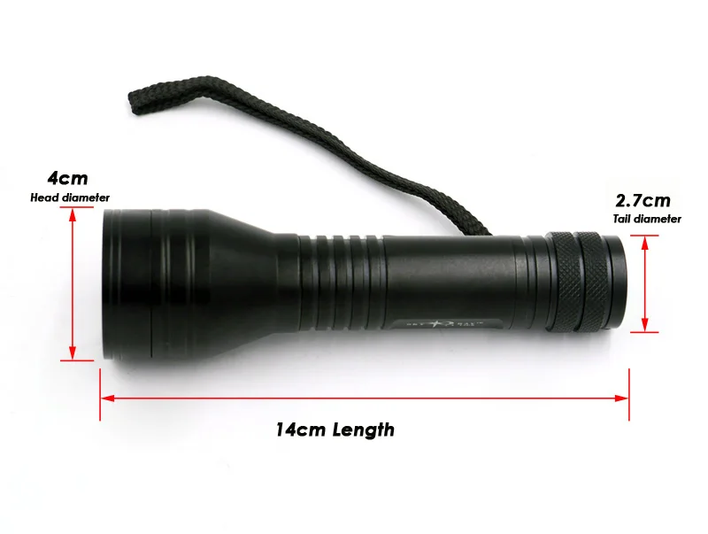 Sky ray 1jc8 u3 led flashlight (10)