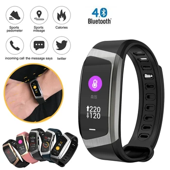 

E18 Smart Watch Bluetooth Waterproof Men Ladies Heart Rate Monitor Calorie Sport reloj inteligente Women Smartwatch relogio