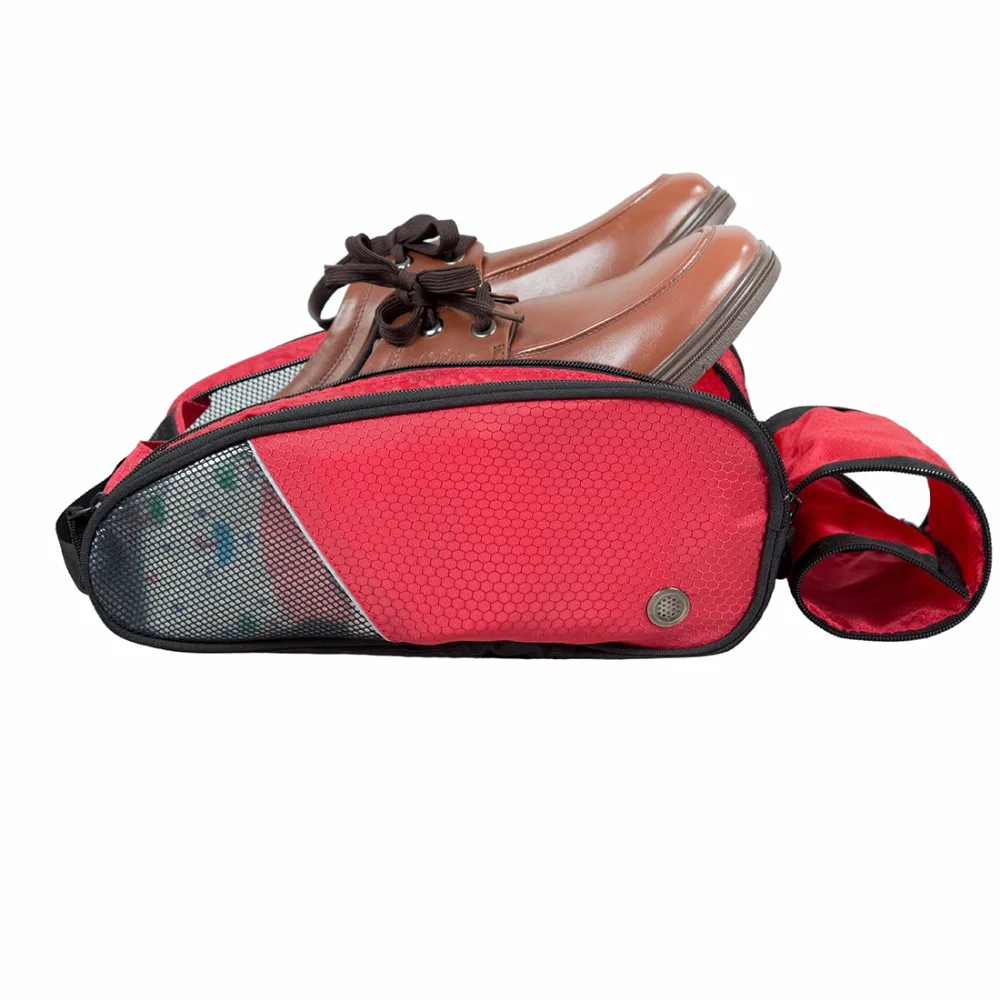 BAGSMART дорожные аксессуары водостойкие дышащие Переносные сумки для обуви для носки сумка Дорожный чемодан обувь чехол с сеткой