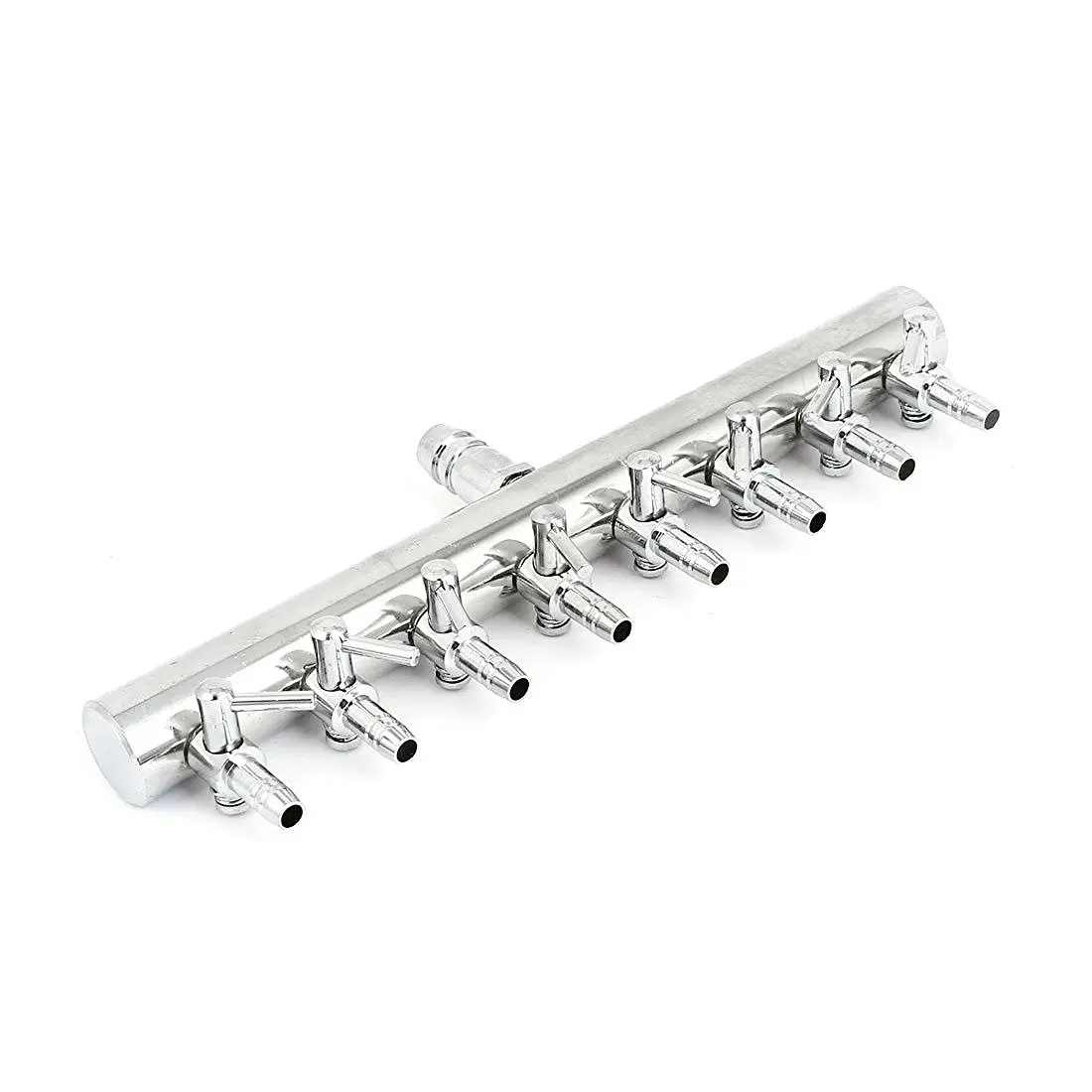 Аквариум 8Way воздушный поток Splitter Рычаг управления клапаном 3/8 дюйма Труба диаметр