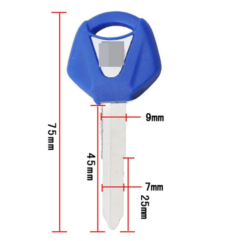

Motorcycle Uncut Key Blank Blade For Yamaha YZF R1 R6 XJR1200 XJR1300 FJR1300 SR400 XVS400 XV500 FZ600 SR250 XJ700 FZ1 MT01 MT07