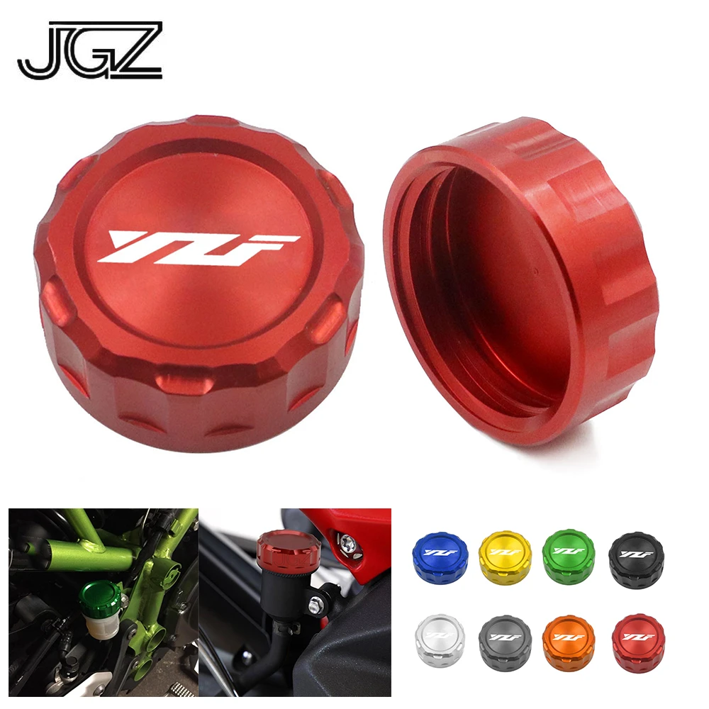 nhanh Motorcycle CNC Aluminum Brake Fluid Fuel Reservoir Tank Cap Cover For Yamaha YZF R3 YZF-R3 2015 2016 Moto Brake Lever Cover Black